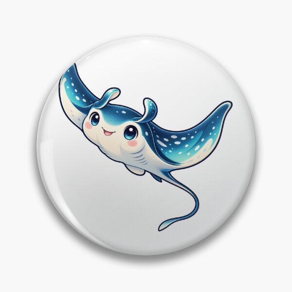 Item preview, Kawaii Marine Manta Ray designed and sold by Krys-Designs.