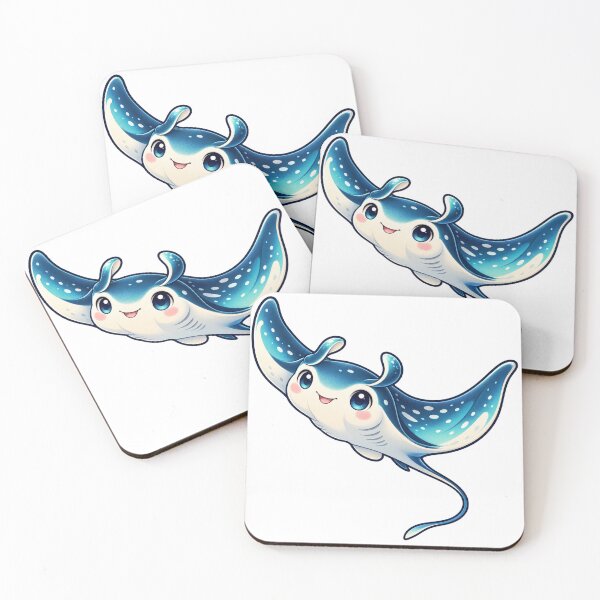 Item preview, Kawaii Marine Manta Ray designed and sold by Krys-Designs.