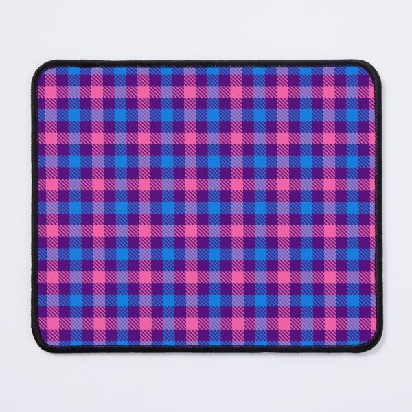 Item preview, Pink And Blue Gingham Check Purple  designed and sold by PatternTitan.