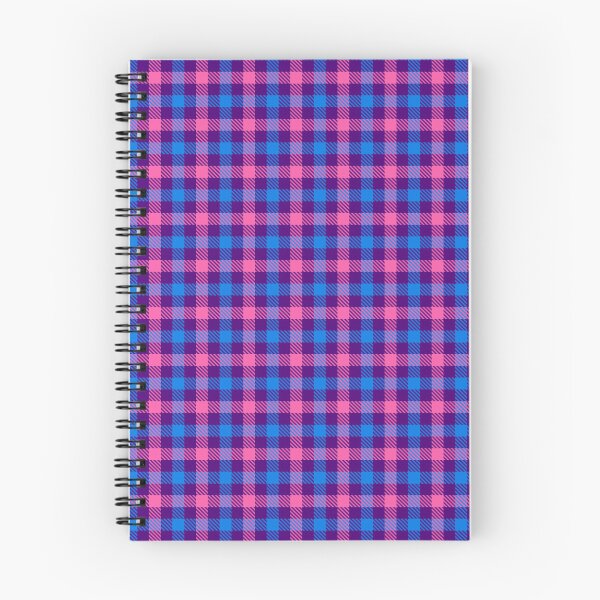 Item preview, Pink And Blue Gingham Check Purple  designed and sold by PatternTitan.
