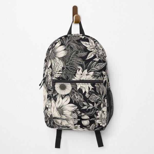 Item preview, Monochrome Floral Pattern Vintage Botanical designed and sold by pinkal.