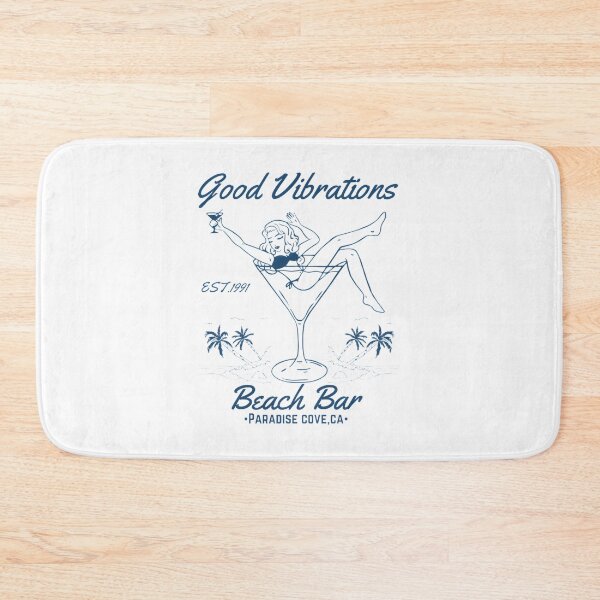 Item preview, Good Vibrations Beach Bar Retro Sunset Surf Art | ⭐⭐⭐⭐⭐ Best Seller designed and sold by Rex-6369.
