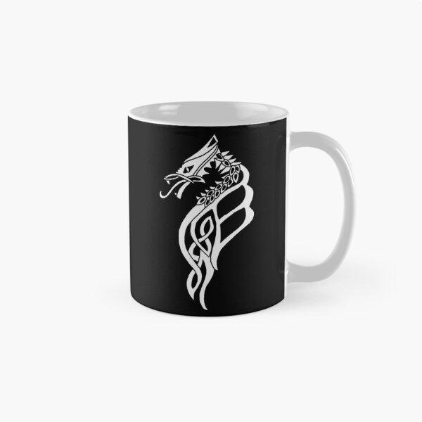 Item preview, Great white Celtic dragon designed and sold by Lagueny.