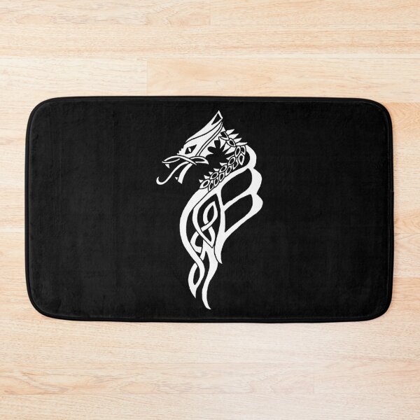 Item preview, Great white Celtic dragon designed and sold by Lagueny.