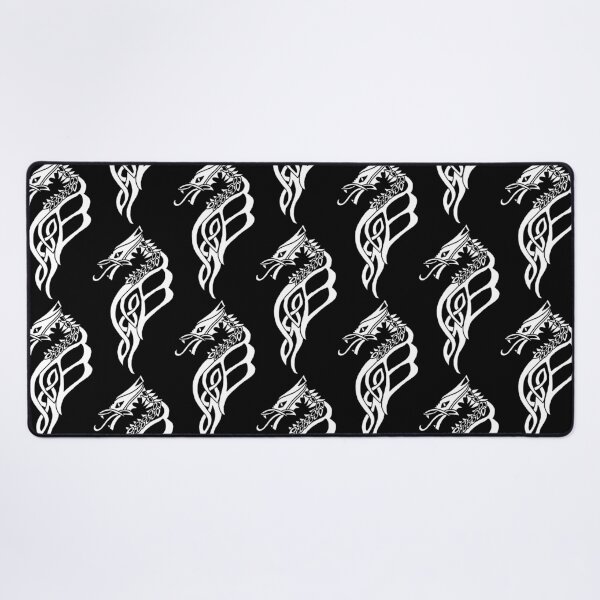 Item preview, Great white Celtic dragon designed and sold by Lagueny.