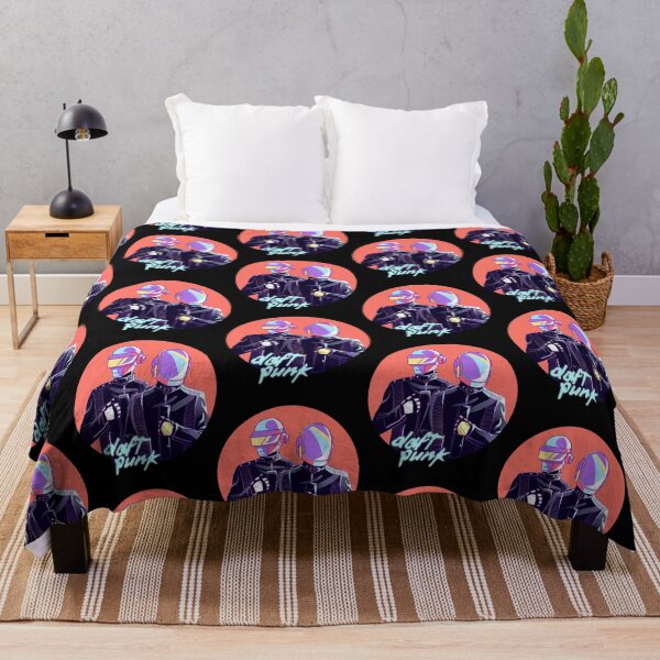 Aperçu de l'œuvre Autocollant Daft Punk créée et vendue par DenaMills.
