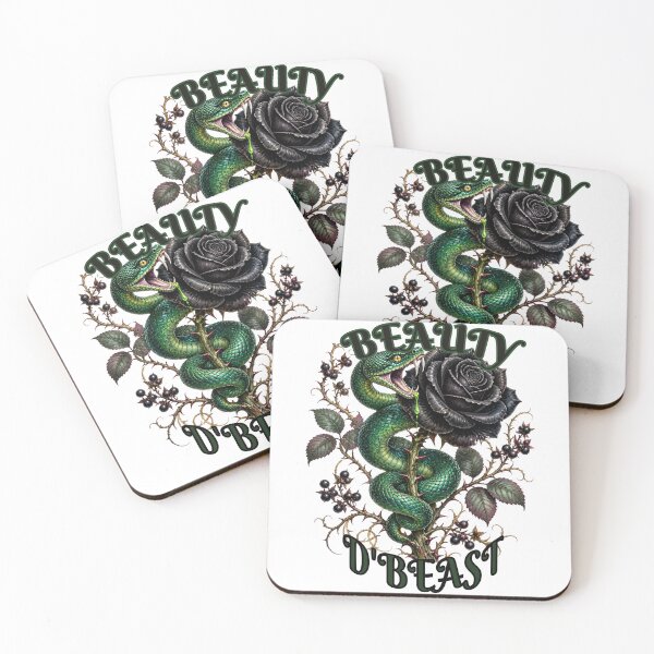 Item preview, 19th-Century Vintage Victorian Snake and Rose Graphic designed and sold by El-RoiDesigns.