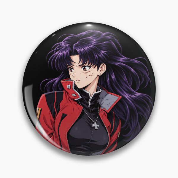Item preview, Misato Katsuragi Evangelion Manga Style designed and sold by PatriciaNavar.