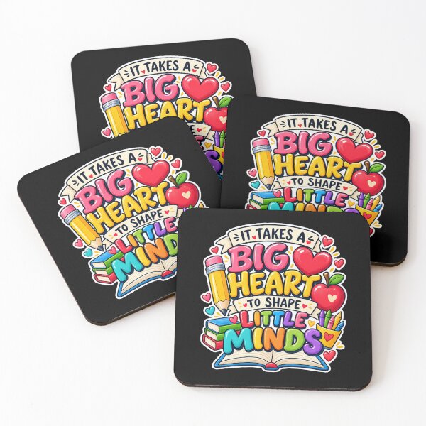 Item preview, it takes a big heart to shape little minds  designed and sold by OCD_JESSICA.