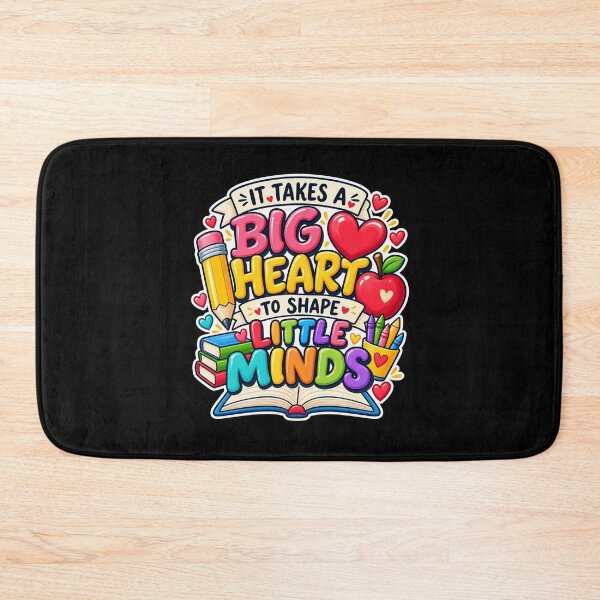 Item preview, it takes a big heart to shape little minds  designed and sold by OCD_JESSICA.