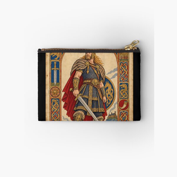 Item preview, Beowulf Anglo-Saxon Inspired Illuminated Manuscript Art designed and sold by Moviebuff91.