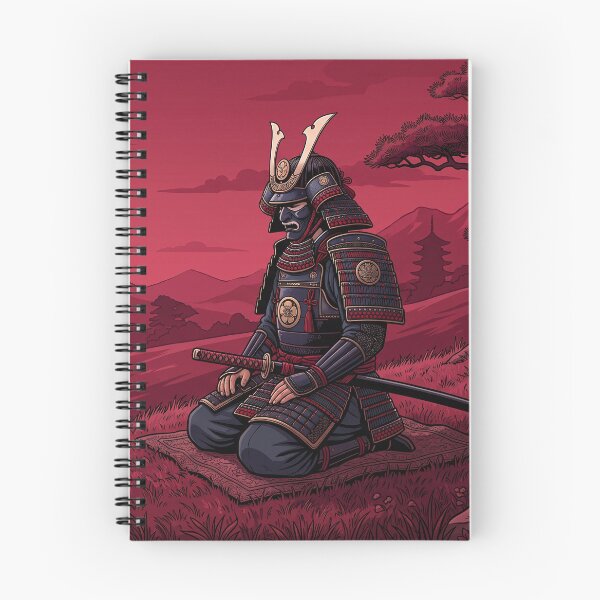 Item preview, Samurai Red and Black - Panoramic Deskmat II designed and sold by Yaremchuk.