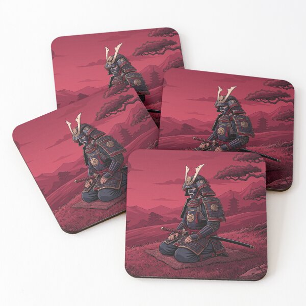 Item preview, Samurai Red and Black - Panoramic Deskmat II designed and sold by Yaremchuk.