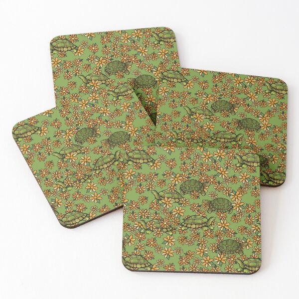 Item preview, Turtles and Daisies designed and sold by lacychenault.