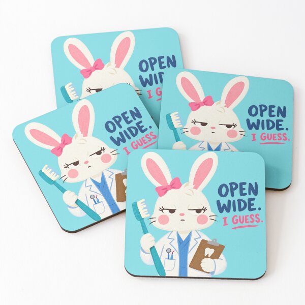 Item preview, Funny Dentist Bunny Open Wide I Guess designed and sold by SayMaria.