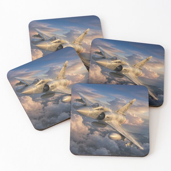 Item preview, Mirage 2000 Cloud Banking Illustration designed and sold by Airpower Art.