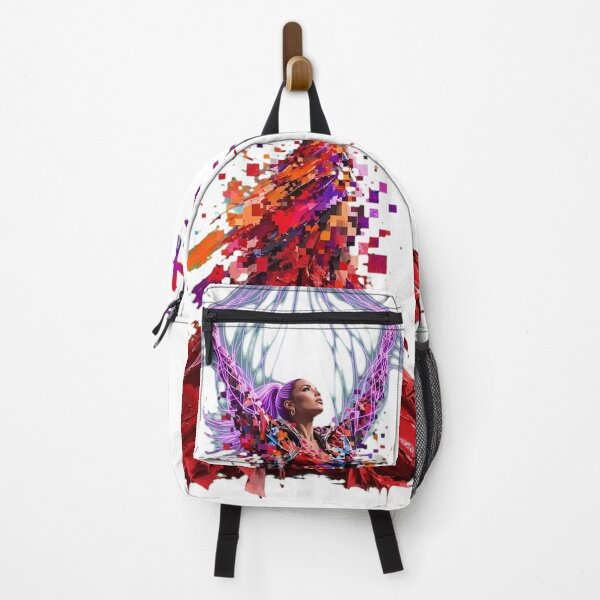 Item preview, I Am The Upgrade Cyberpunk Glitch Art designed and sold by puzzell.