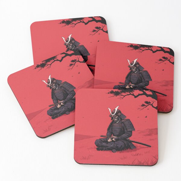 Item preview, Samurai Red and Black - Panoramic Deskmat III designed and sold by Yaremchuk.
