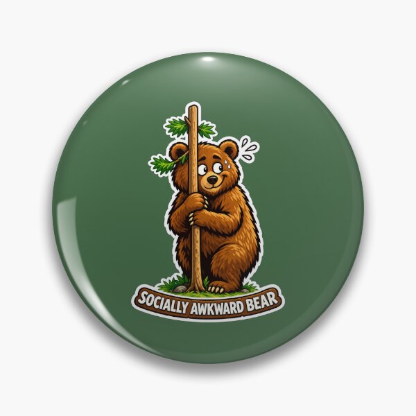 Item preview, Socially Awkward Bear designed and sold by Safe Haven Pets.