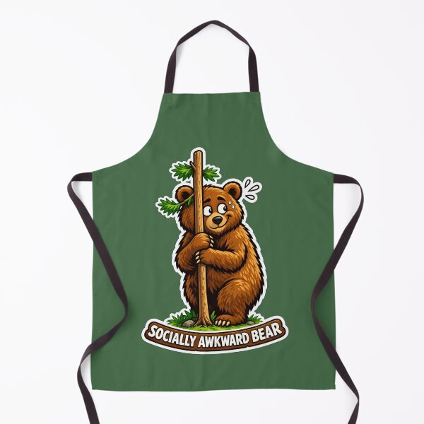 Item preview, Socially Awkward Bear designed and sold by Safe Haven Pets.