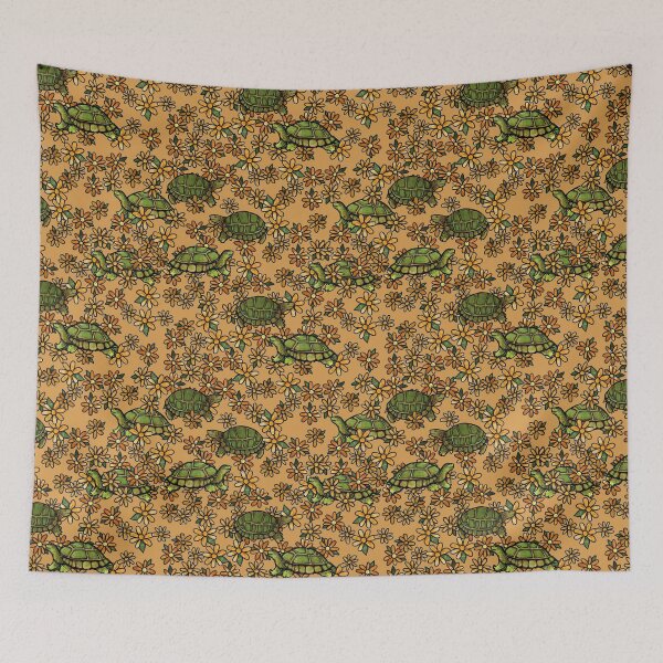 Item preview, Turtles and Daisies designed and sold by lacychenault.