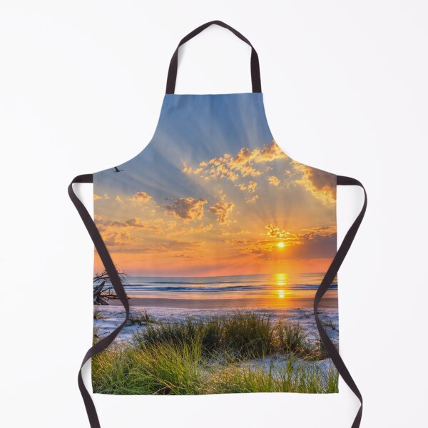 Item preview, Golden Sunset Beach with Palm Tree designed and sold by Wild Bloom Paws.