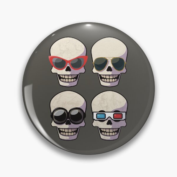 Item preview, Skeletons Trying on Glasses designed and sold by WatershipBound.