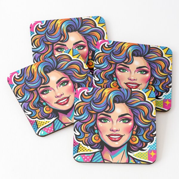 Item preview, Mujer del arte pop designed and sold by GasconyPassion.