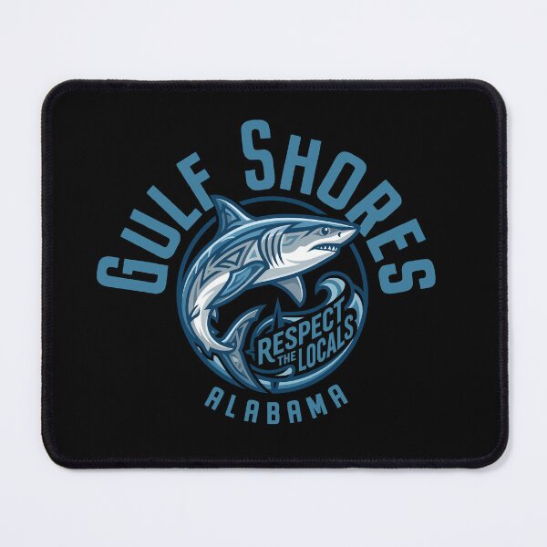 Item preview, Gulf Shores Alabama Shark Design designed and sold by Futurebeachbum.