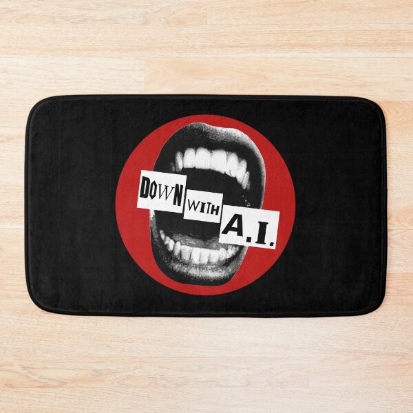 Item preview, down with ai designed and sold by remerasnerdas.