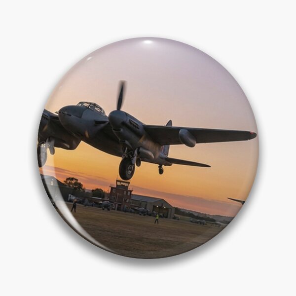 Item preview, Mosquito Squadron Sunset Takeoff Illustration designed and sold by Airpower Art.