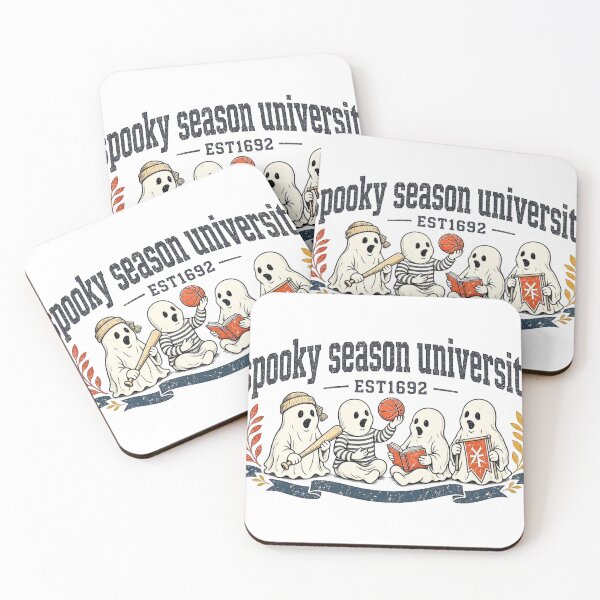 Item preview, SPOOKY SEASON UNIVERSITY EST 1692 GHOSTA COLLEGE VARSITY  designed and sold by EasyTake.