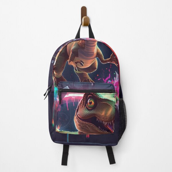 Item preview, Dinosaur T-Rex Neon Splash Art – Colorful Jurassic Dinosaur Comforter & Shower Curtain Design. designed and sold by fbtrisha.