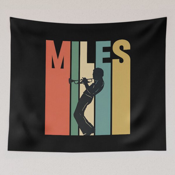 Item preview, MILESS Jazz Trumpet Silhouette  designed and sold by PomboGayArt.