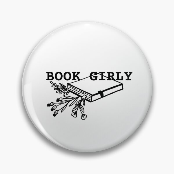 Item preview, Book Girly Cute Bookish Girl Book Lover BookTok Reading Sticker designed and sold by By The Moon.