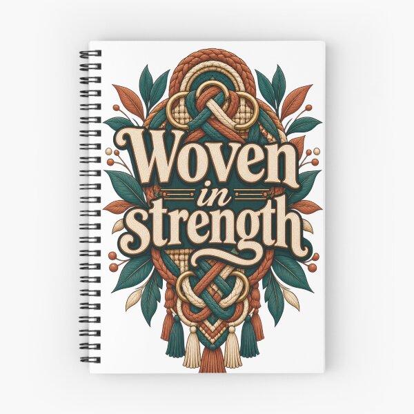 Item preview, Woven in Strength designed and sold by Gold&pixels.