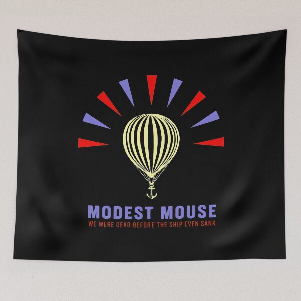 Item preview, Modests Mouses Hot Air Balloon Anchor Indie Rock designed and sold by FleshAndBloods.