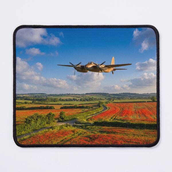 Item preview, Mosquito Poppy Field Illustration designed and sold by Airpower Art.