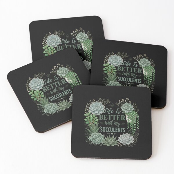 Item preview, Life Is Better With My Succulents designed and sold by AleksandraJac05.