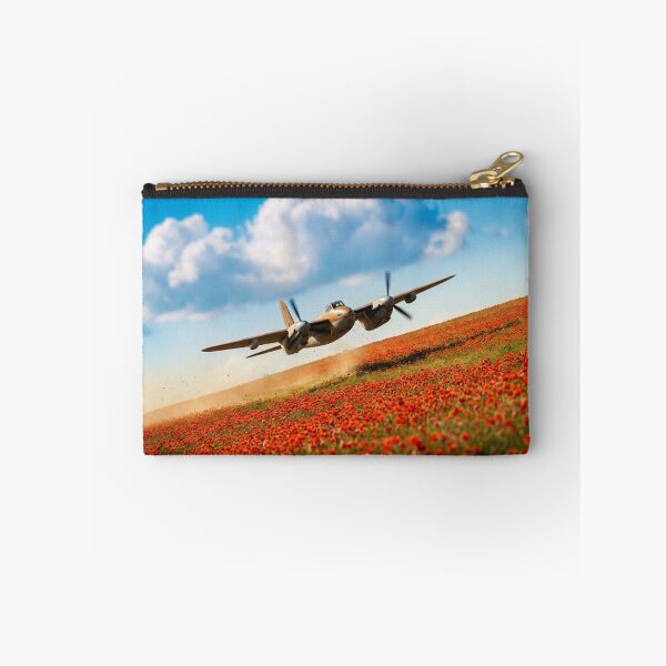 Item preview, Mosquito Low Level Poppy Field Illustration designed and sold by Airpower Art.
