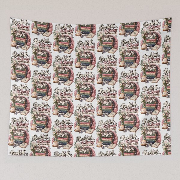 Item preview, “Booked and Busy Avoiding People” ? designed and sold by QuietModeCo.
