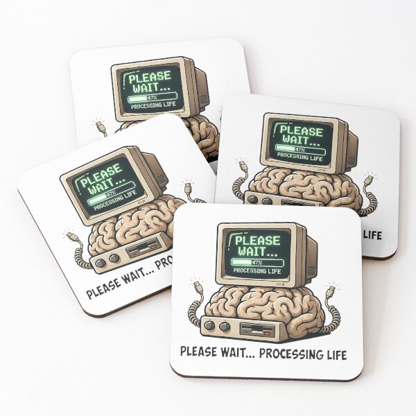Item preview, PLEASE WAIT... PROCESSING LIFE designed and sold by OtavioPeres.