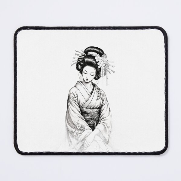 Item preview, Japanese Geisha Girl designed and sold by MackandTeez.