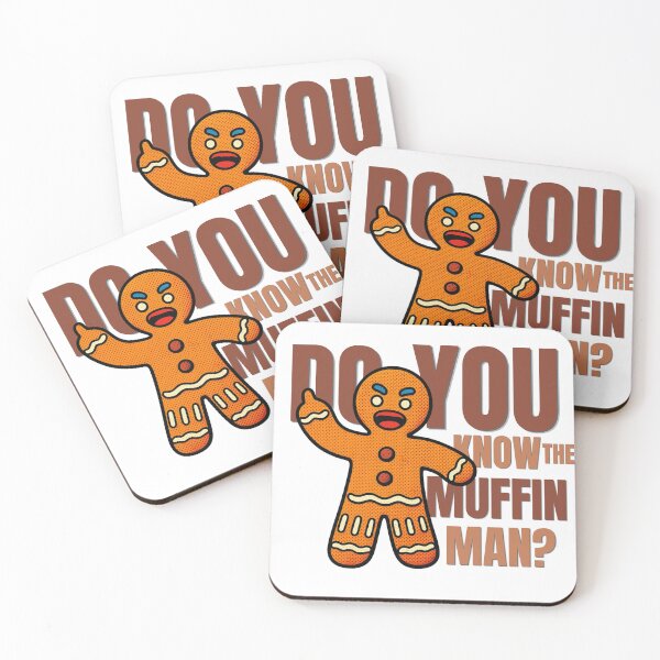 Item preview, Do You Know The Muffin Man Cute Retro Bakery designed and sold by LuxuryHue.