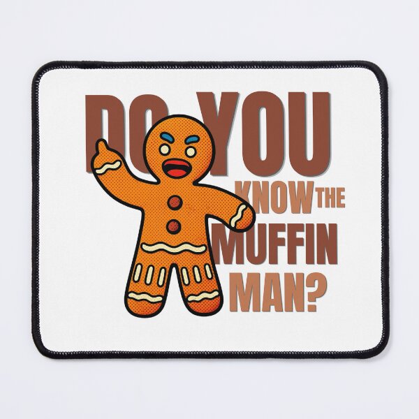 Item preview, Do You Know The Muffin Man Cute Retro Bakery designed and sold by LuxuryHue.