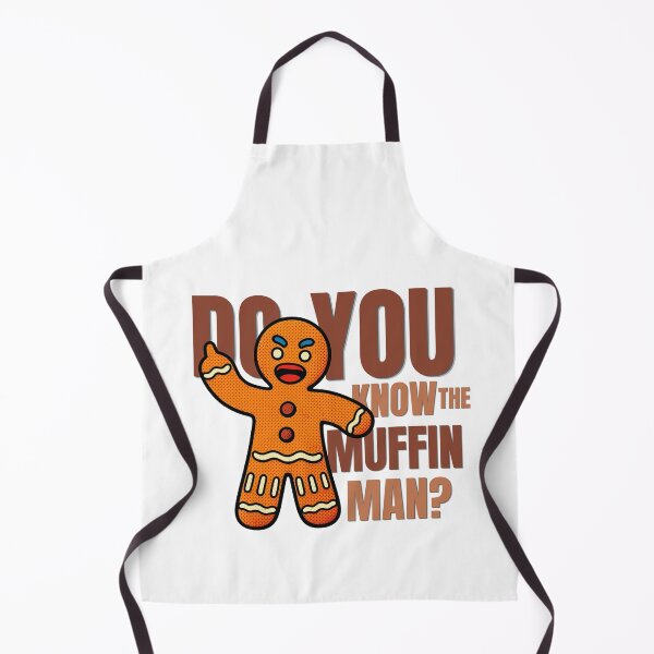 Item preview, Do You Know The Muffin Man Cute Retro Bakery designed and sold by LuxuryHue.