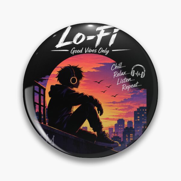 Item preview, Aesthetic Lo-Fi Anime Silhouette T-Shirt designed and sold by everyone cloth house.