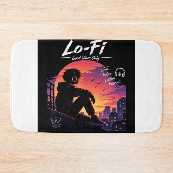 Item preview, Aesthetic Lo-Fi Anime Silhouette T-Shirt designed and sold by everyone cloth house.