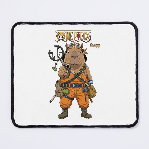 Artikelvorschau, Capybara Shooter Sniper Anime Style entworfen und verkauft von FreakToons.