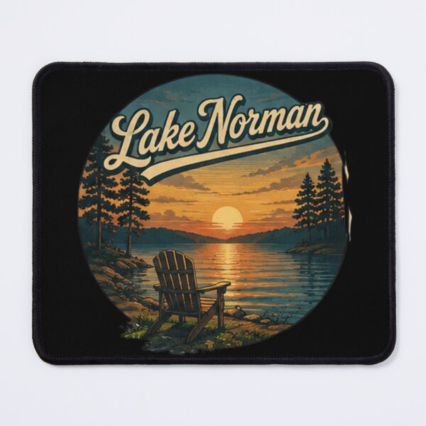 Item preview, Lake Norman vintage retro designed and sold by DamioPolArt.